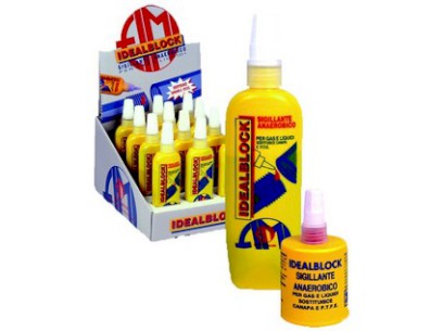 IDEALBLOCK anaerobní tmel, tekuté těsnění na vodu, topení, plyn 50 ml